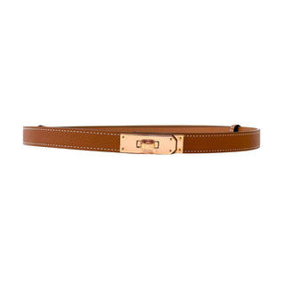 Hermes Kelly 18 Belt Gold