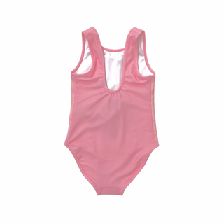 Burberry Pink Big Horse Logo Swimsuit