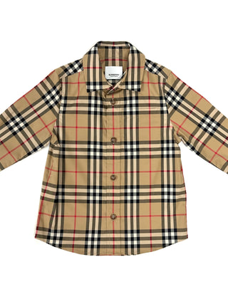 Burberry Classic Vintage Design Long Sleeves Button Shirt