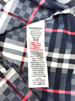 Burberry Baby Set with Classic Onesie and Cardigan