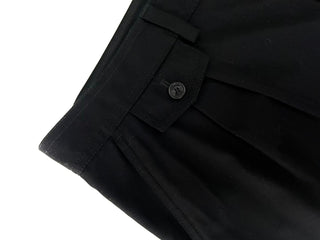 Burberry Black Shorts with Iconic Classic Stripe