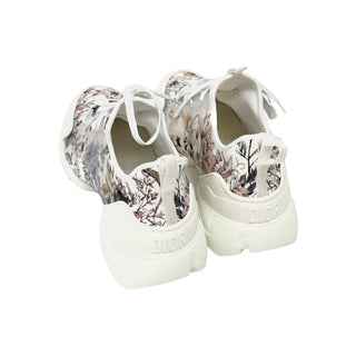 Dior D Connect Sneaker White with Print