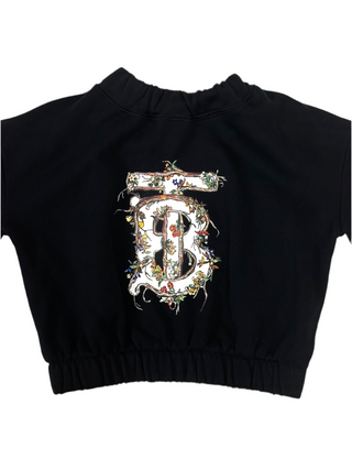 Burberry Black TB Logo Pullover