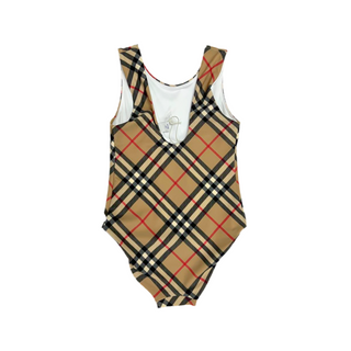 Burberry Classic Vintage Caro Patch Swimsuit