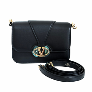 Valentino Garavani Small Vlogo Moon Shoulder Bag
