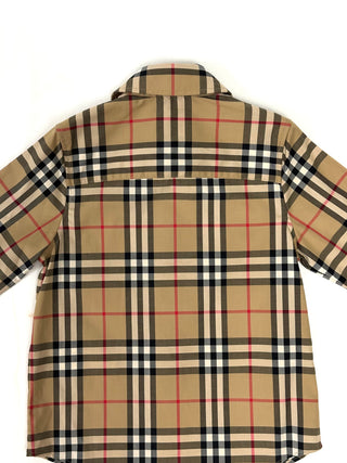 Burberry Classic Vintage Design Long Sleeves Button Shirt