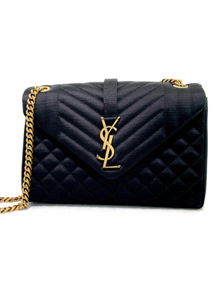 YSL Saint Lauren Satin Envelope Bag