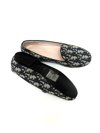 Christian Dior Ballerina Oblique Blue