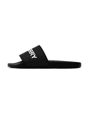 Burberry Black Rubber Slides