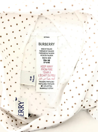 Burberry 3 pieces Baby Set Body Trousers Bib