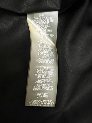 Karl Lagerfeld Black Long Sleeve Dress