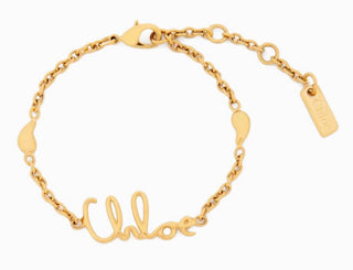 Chloe Iconic Gold Tone Bracelet