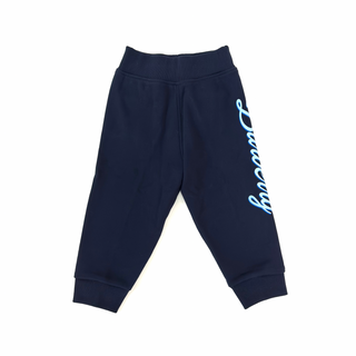 Burberry Navy Script Logo Jogger