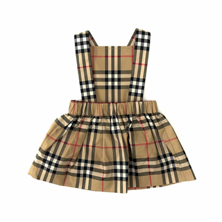 Burberry Baby Girl Set 3 pieces Body Dress Bucket Hat
