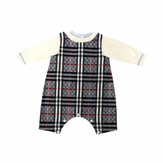 Burberry Baby Set with Classic Onesie and Cardigan