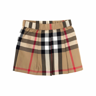 Burberry Classic Vintage Design Elastic Waist Skirt