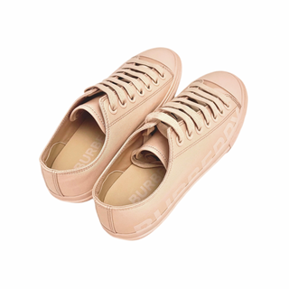 Burberry Beige Low Cut Sneakers