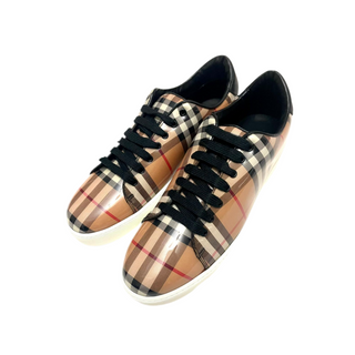Burberry Classic Vintage Design Shiny Sneakers