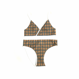 Burberry Classic Vintage Caro Design Bikini
