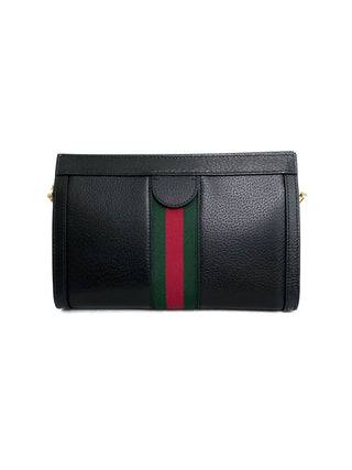 Gucci Ophidia Leather Chain Magnet Snap Bag