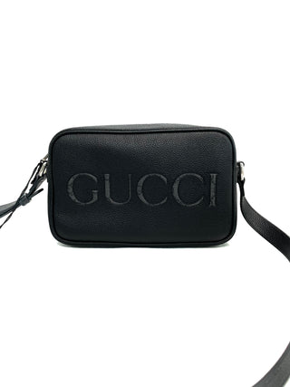 Gucci Logo Leather Crossbody Bag
