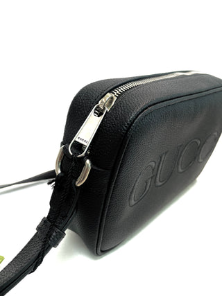 Gucci Logo Leather Crossbody Bag