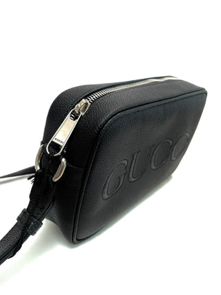 Gucci Logo Leather Crossbody Bag