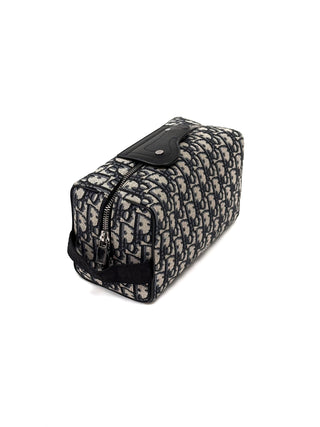 Dior Toiletry Pouch Black Dior Oblique Jacquard