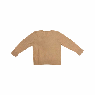 Burberry Beige Cashmere Pullover with Iconic Bear