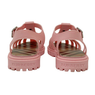 Burberry Pink Rubber Sandals