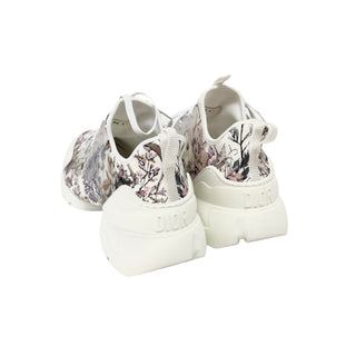 Dior D Connect Sneaker White with Print