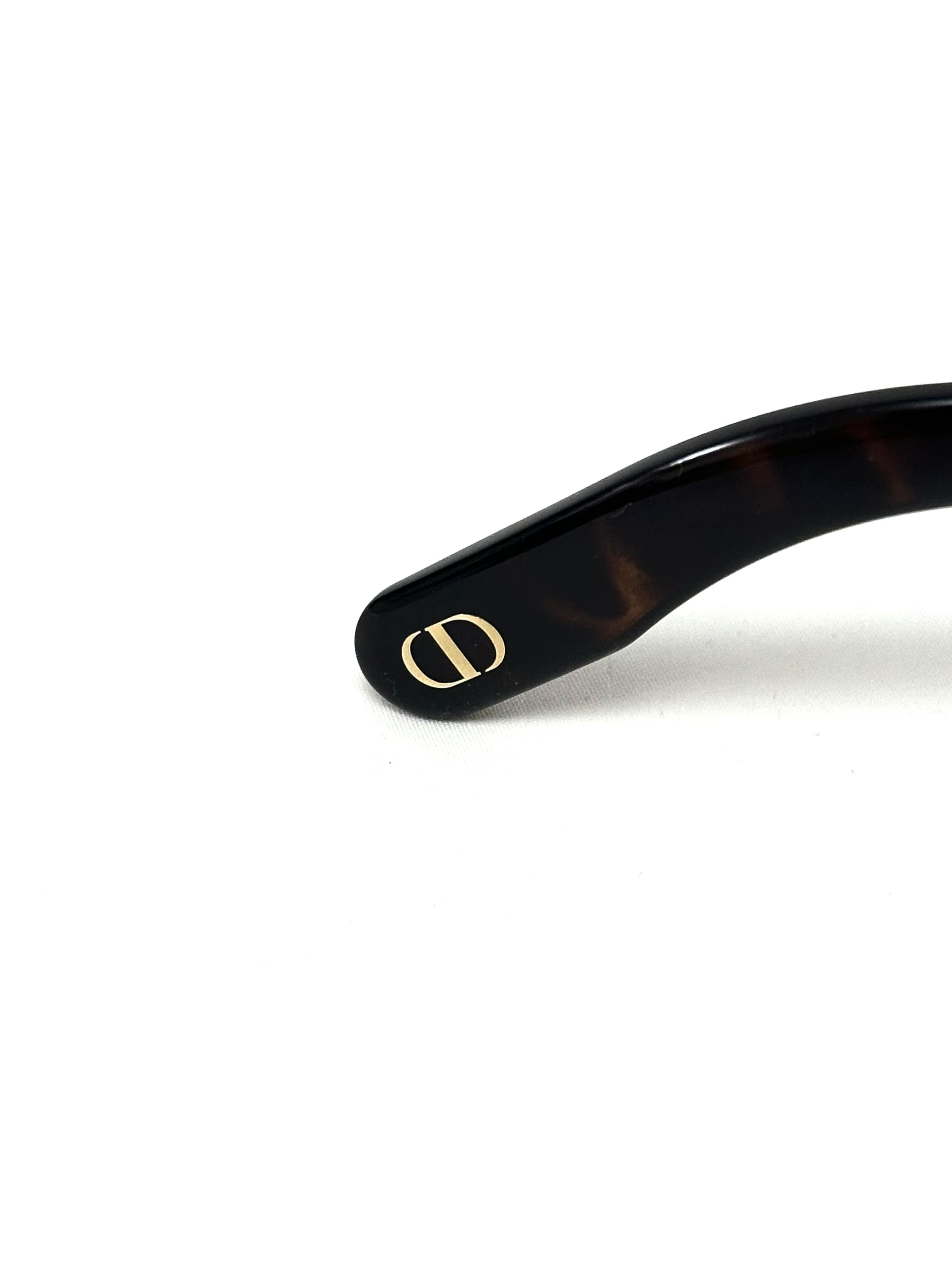 Dior Black Sunglasses with Logo