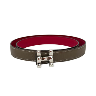 Hermes H Infiniti Belt Buckle and Reversible Leather Strap 24mm