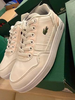 Lacoste Kids Shoes White Pinkish