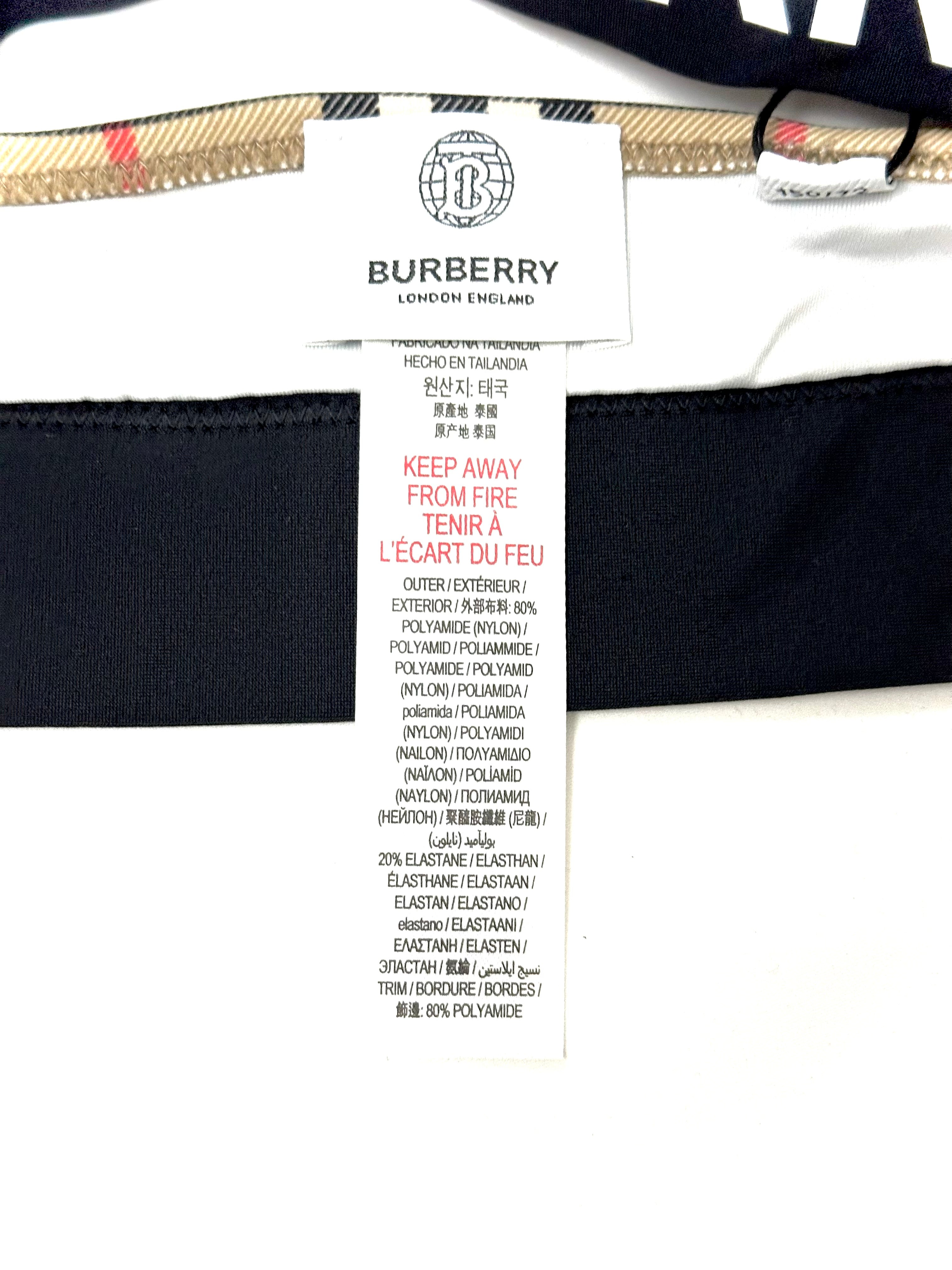Burberry Classic Vintage Design Bikini