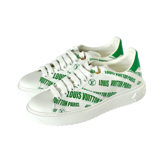 Louis Vuitton Time Out Sneakers White/ Green
