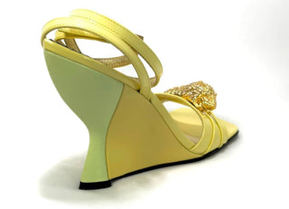 Gucci High Heels Sandals Yellow