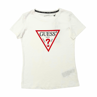 Guess Logo Tshirt White