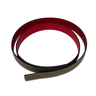 Hermes H Infiniti Belt Buckle and Reversible Leather Strap 24mm