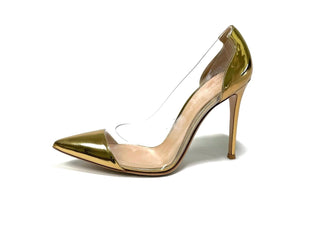 Gianvito Rossi Gold Pumps