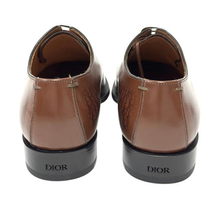 Christian Dior Timeless Derby Oblique Calf Leather Shoes