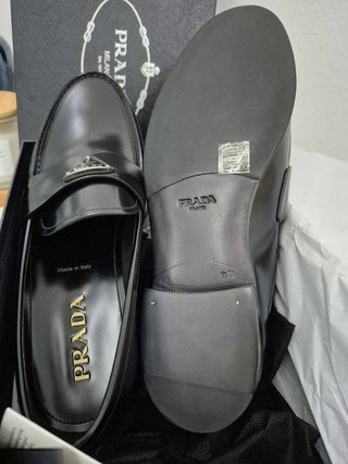 Prada Black Loafers
