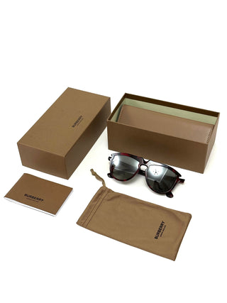 Burberry Aviator Sunglasses Coffee Red
