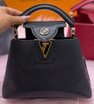 Louis Vuitton Black Mini Capucines