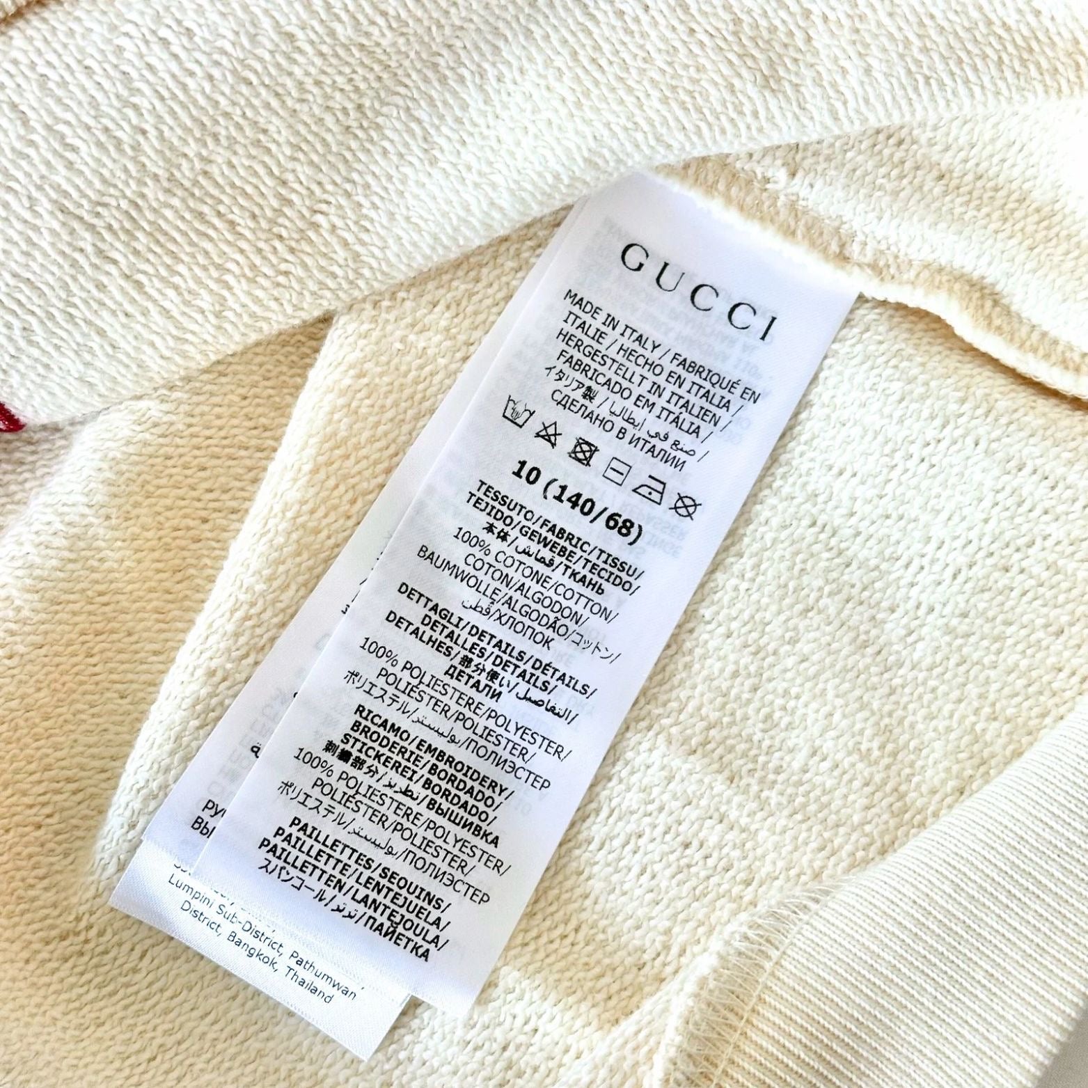 Gucci GG Beige with Red GG Print