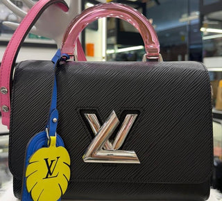 Louis Vuitton Twist Black Pink Handle