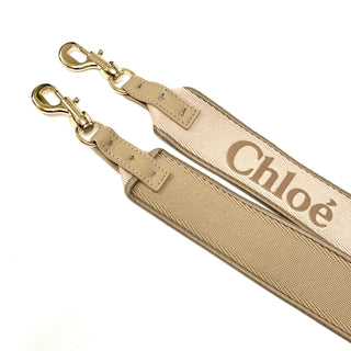 Chloe Peach Beige Strap