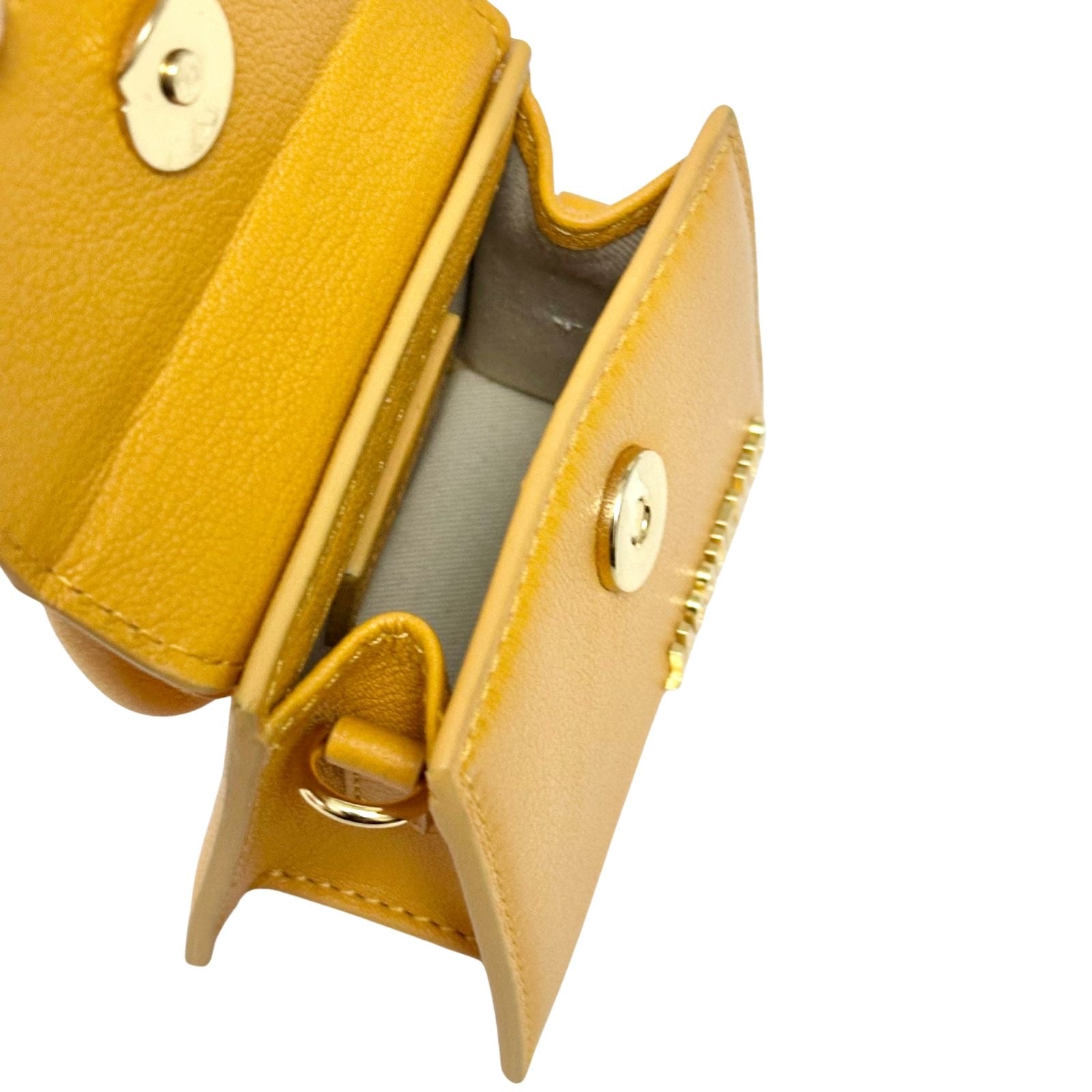 Jacquemus Mini Chiquito  Leather Yellow