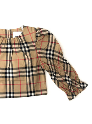 Burberry Classic Puff Sleeve Top