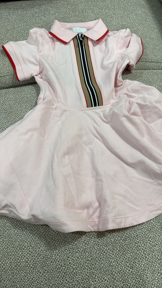 Burberry Light Pink Zip Dress